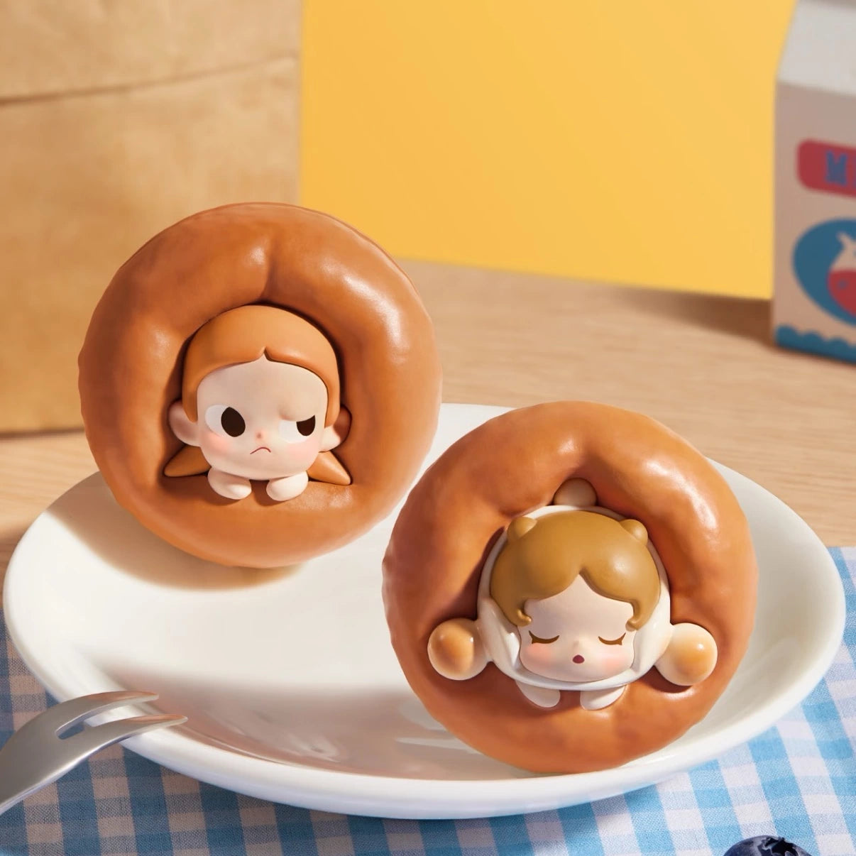 Toast series refrigerator sticker