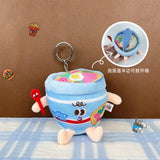 Plush doll doll simulation food pendant bag pendant vegetable food keychain