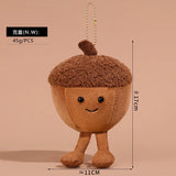 Plush doll doll simulation food pendant bag pendant vegetable food keychain