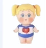 VALALA milk Va driving to the series cute grain tide play cute ornament
