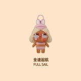 Crybaby vacation mode on vinyl plush pendant