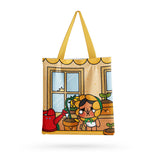 Crying baby canvas bag