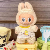 Only clothes are suitable for labubu sitting party baby clothes one two three generations labubu clothes set accessories periphery