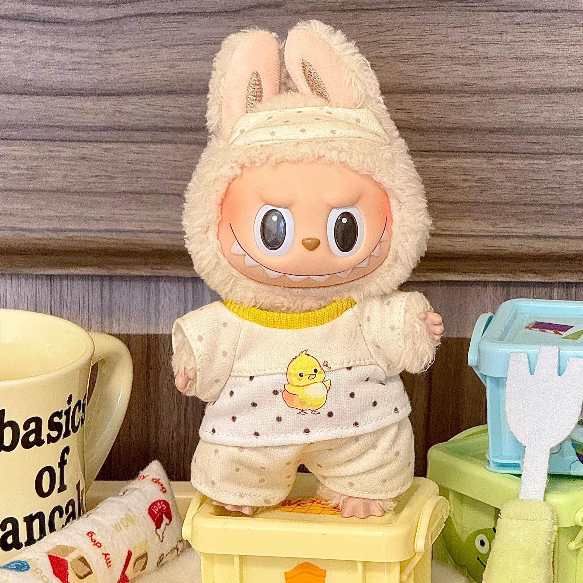 Only clothes are suitable for labubu sitting party baby clothes one two three generations labubu clothes set accessories periphery