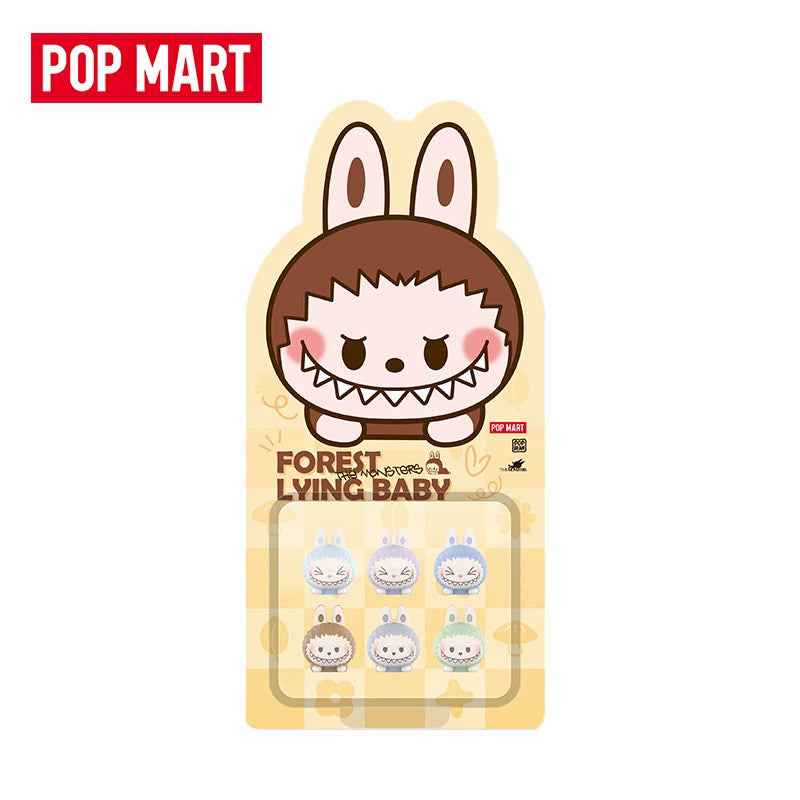 Forest lying posture series doll set Labu cloth elevator