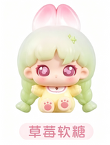 Wokii sweet station series cute grain figure tide play girl gift