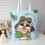 crying baby canvas bag