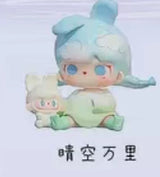 Tutu and Bear Time Glitch MINI Tide Play Figure Cute Doll
