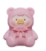 LuLu Pig Teddy Moe Grain Series T Tide Play Figure