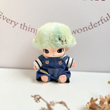 New Life Diary Series Baby Clothes Vinyl Plush Pendant Overalls