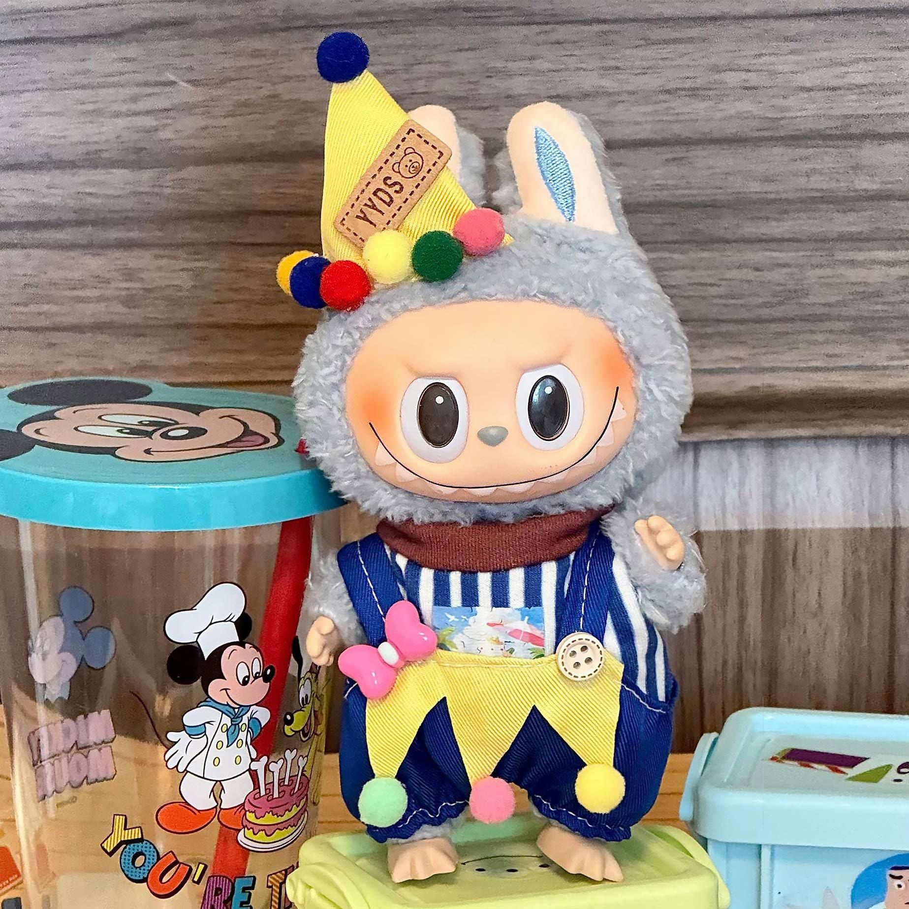 Only clothes are suitable for labubu sitting party baby clothes one two three generations labubu clothes set accessories periphery