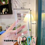twinkle twinkle with heart series transparent storage bag