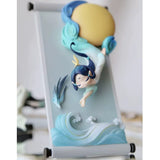 Sleep Oriental Picture Roll Series National Style Tide Play Figure Refrigerator Sticker Cute Gift Ornament