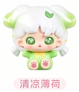 Wokii sweet station series cute grain figure tide play girl gift