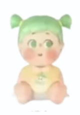 VALALA milk Va driving to the series cute grain tide play cute ornament