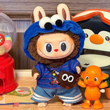 Only clothes are suitable for labubu sitting party baby clothes one two three generations labubu clothes set accessories periphery