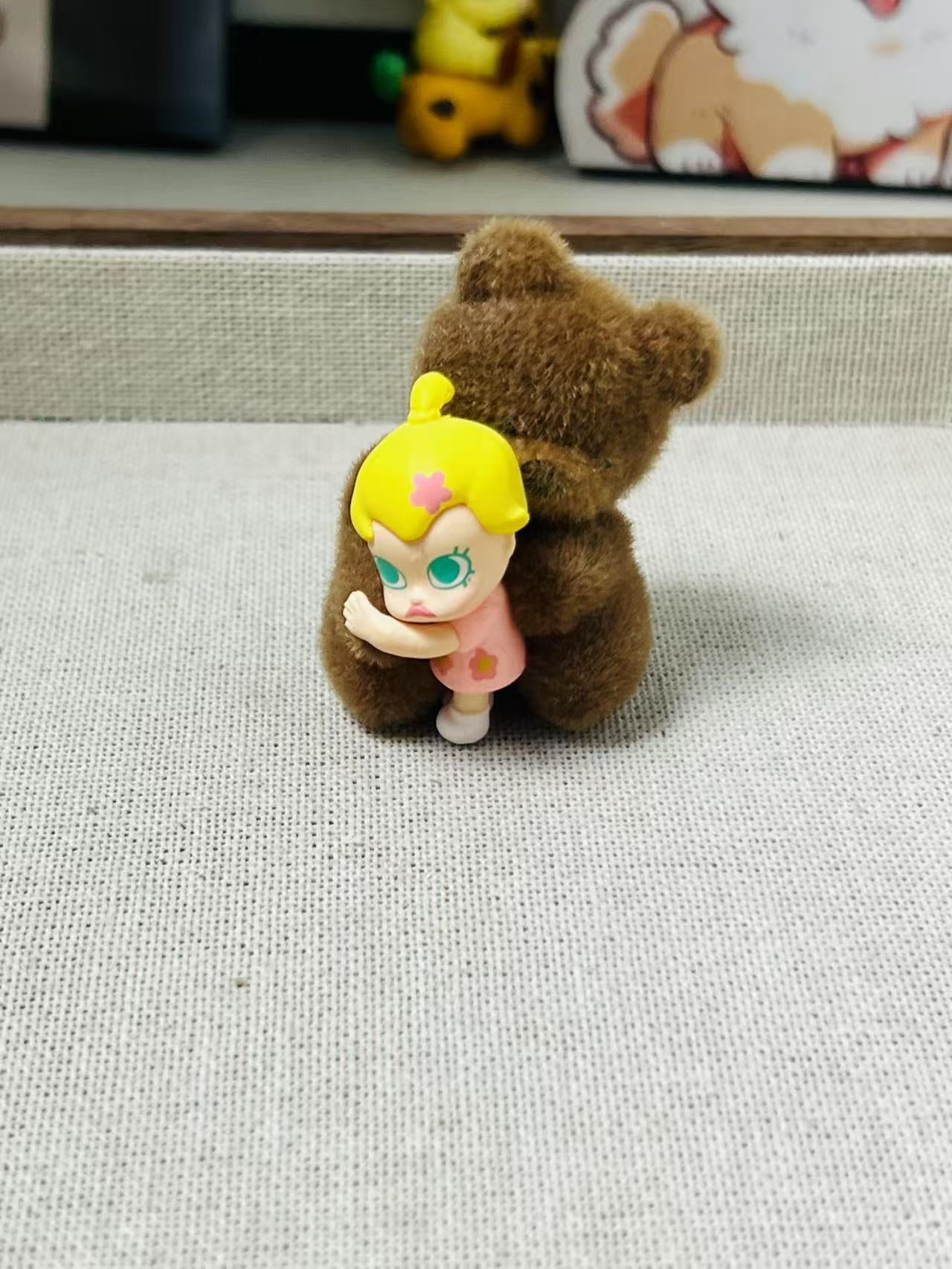 Molly change baby, cute grain DIY mobile phone chain pvc accessories ornament tide play