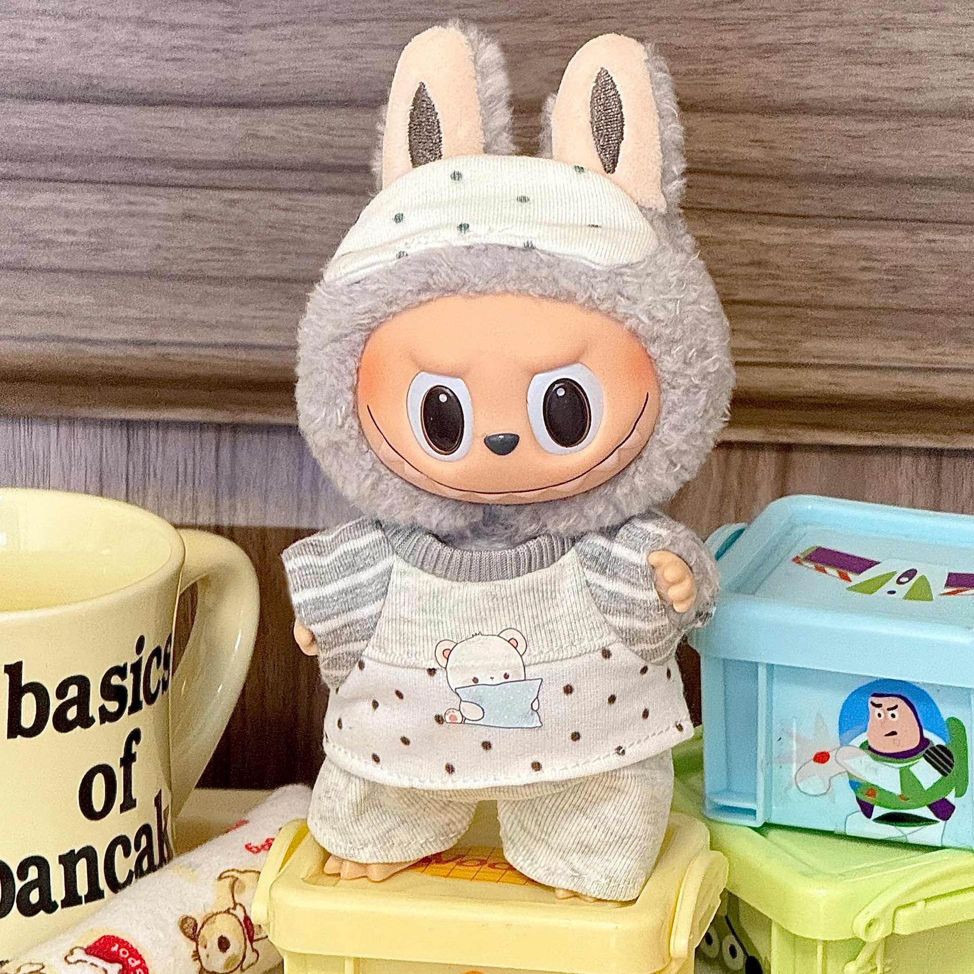 Only clothes are suitable for labubu sitting party baby clothes one two three generations labubu clothes set accessories periphery