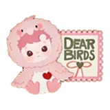 Dear Birds series refrigerator stickers home periphery gifts