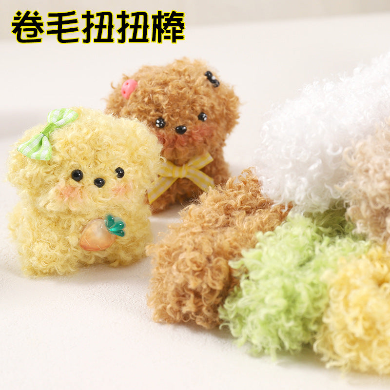 Curly Hair Twist Stick Hand