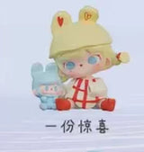 Tutu and Bear Time Glitch MINI Tide Play Figure Cute Doll