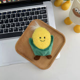 Plush doll doll simulation food pendant bag pendant vegetable food keychain