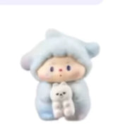 Lulu Dog's Baby Diary 3.0 Series Moe Grain Tide Play Figure