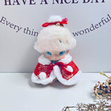 New Life Diary Series Baby Clothes Vinyl Plush Pendant Overalls