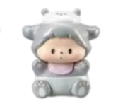 Lulu Dog's Baby Diary 3.0 Series Moe Grain Tide Play Figure