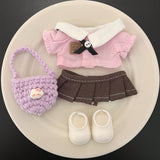 [Baby clothes only] Crying baby vinyl baby clothes cute overalls baby clothes set