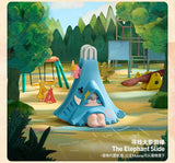 1001MOONS looking for elephant slide series hatti