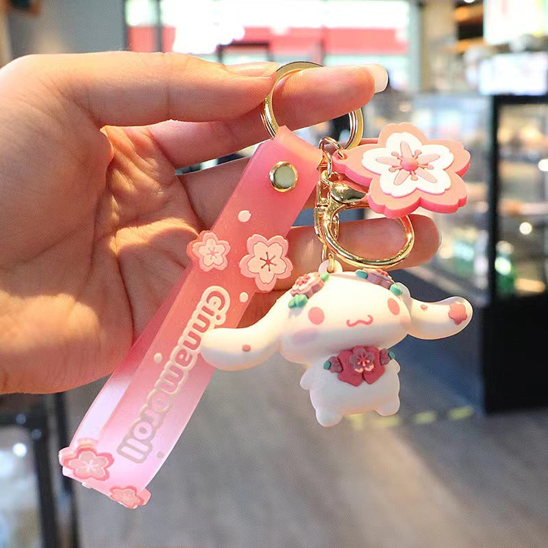 Cute Sakura Sanrio Keychain