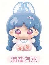 Wokii sweet station series cute grain figure tide play girl gift