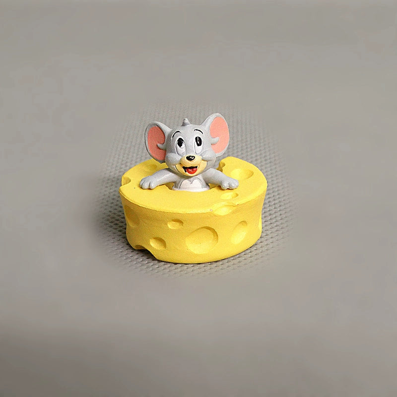 Cake series, cat and mouse, Tom and Jerry, doll figure ornament
