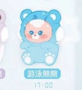 24-Hour sticker bear series