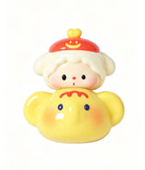 Lulu dog puppy drives to the series