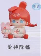 Tutu and Bear Time Glitch MINI Tide Play Figure Cute Doll