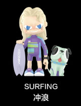 VITA extreme sports series, cool street figure tide play