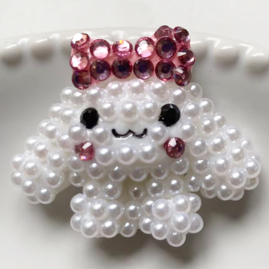 Cartoon resin DIY drilling accessories