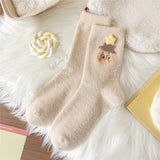 Star tube socks