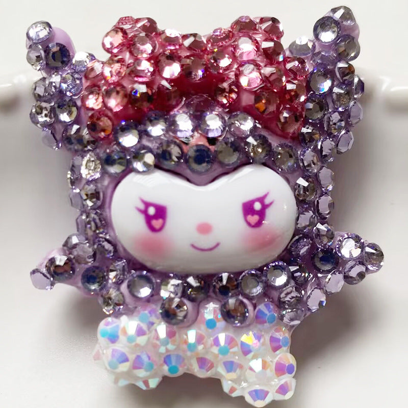 Cartoon resin DIY drilling accessories