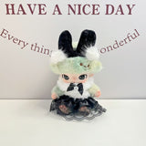 New Life Diary Series Baby Clothes Vinyl Plush Pendant Overalls