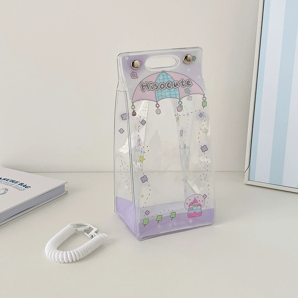 Cute cartoon storage bag doll dustproof