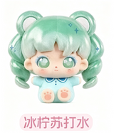 Wokii sweet station series cute grain figure tide play girl gift
