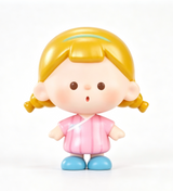VUUYOO worry-free baby Yijian Fenghua series cute grain antique trend play ornament figure