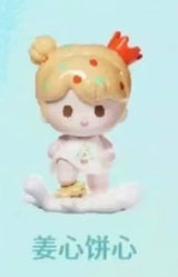 YOYO paint a good color head cute grain series right and right cute tide play tabletop ornament birthday gift figure