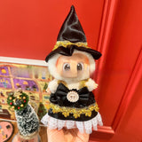 Only clothes are suitable for Labubu baby clothes, one, two and three generations labubu pendant, plush doll sweater, Christmas baby clothes.