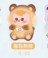 24-Hour sticker bear series