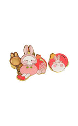 Bobococo Balloon Paradise Series Badge Gift Badge