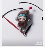SKULLPANDA series SP plush doll pendant